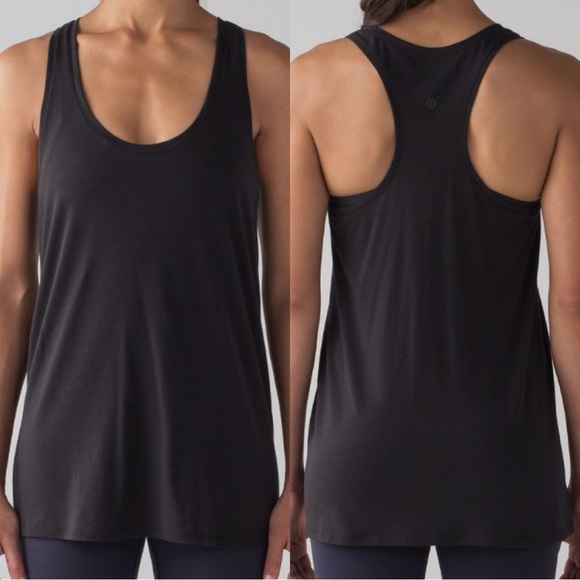 Lululemon Love Tank Black 12 - Picture 1 of 7